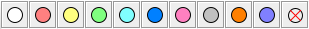 The new paintbox toolbar with active clear button