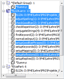 Discontiguous and mixed-level selection in Arranger index