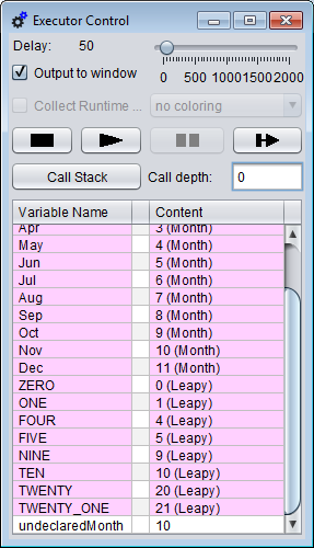 Enumerator variable display without detected type