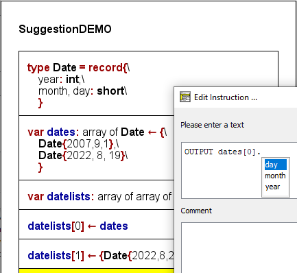 Content Assist with component name proposals