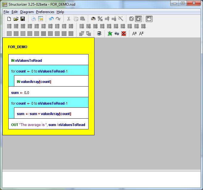 structorizer for grade report