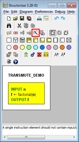 Selected multi-line Instruction