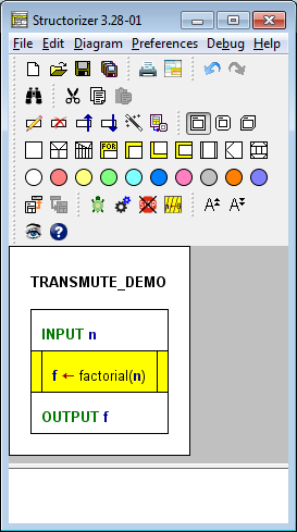 Selected single CALL element